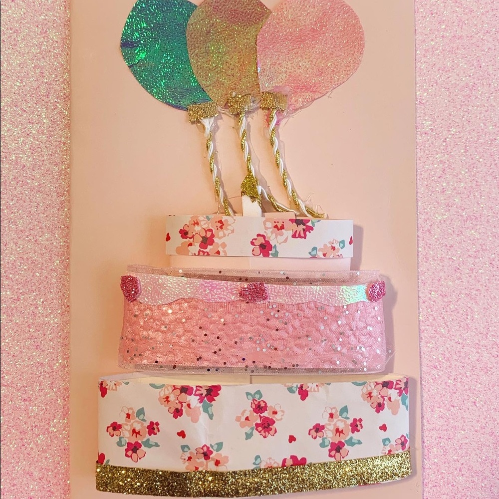 3D Cake Card